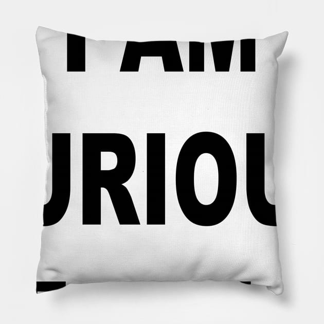 I AM FURIOUS FEMALE Pillow by TheCosmicTradingPost