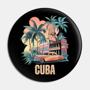 Cuba Havana Pin