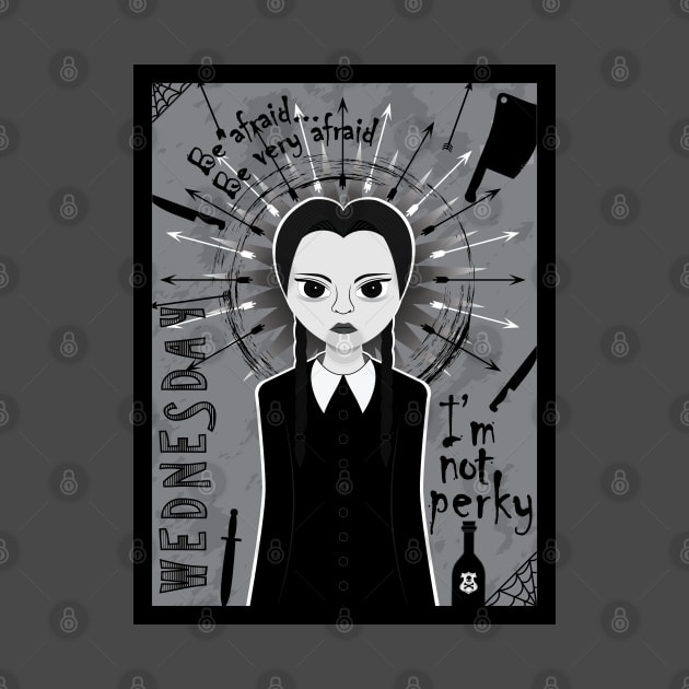 Wednesday Addams by stevenselbyart