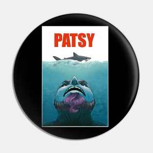 Patsy the Angry Nerd Pin