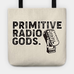 Vintage Primitive Radio Station Tote