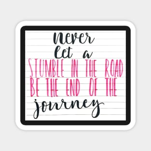 Stumble in the Road Magnet