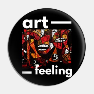 Art Feeling - Boho African Art Pin