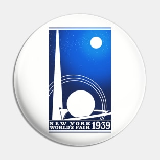 1939 World’s Fair night Pin