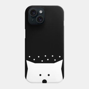 Peek-a-Boo Bear with Stars Phone Case