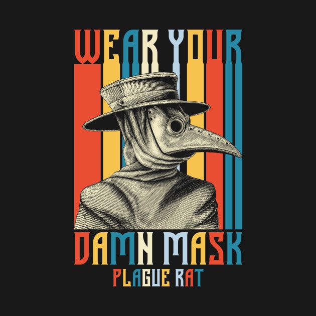 Plague Doctor - Wear Your Mask Plague Rat by yaros