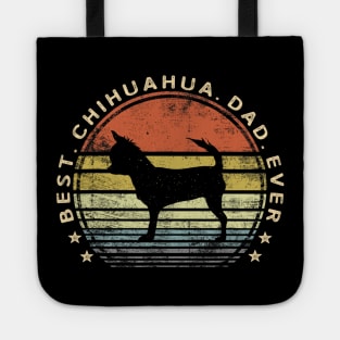 Best Chihuahua Dad Ever Vintage Tote