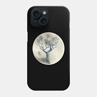 Haunted Tree Moon Phone Case