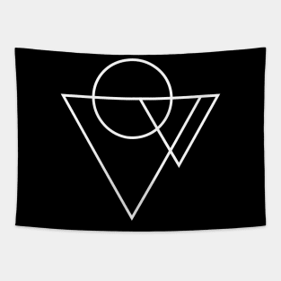 Triangle & Circle Tapestry