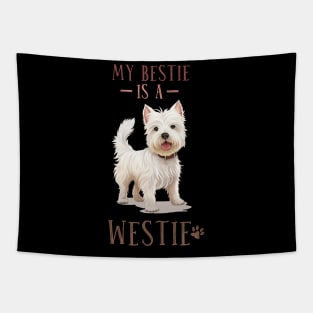 West Highland White Terrier. My Bestie is a Westie. Tapestry
