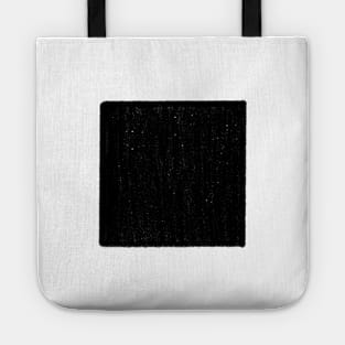 Cuadrado negro Tote