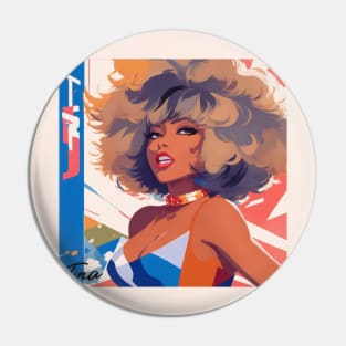 Tina Turner Pin