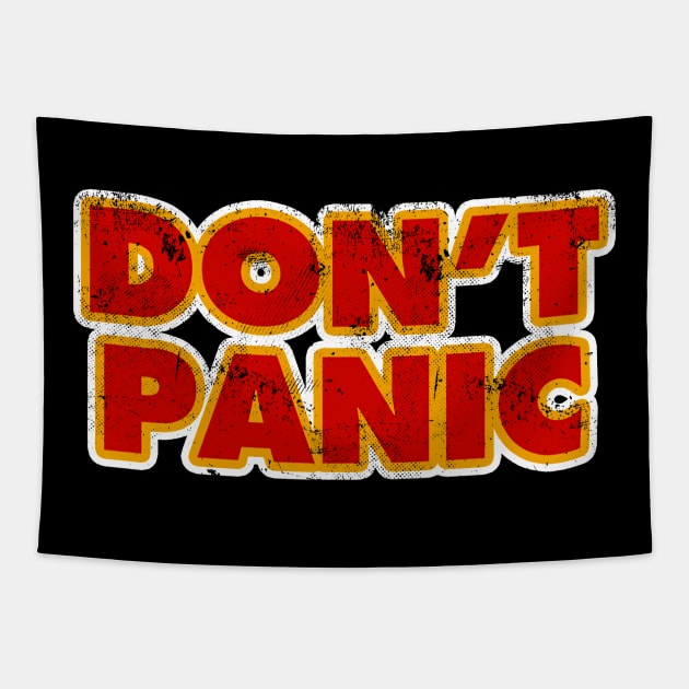 Dont Panic Tapestry by KeluargaCemara