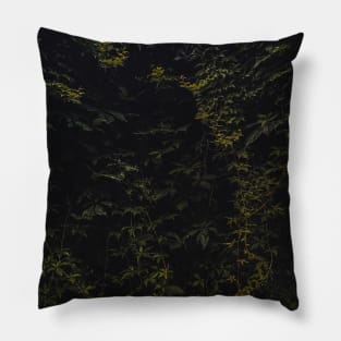 Deep Into The Dark Jungle Pillow