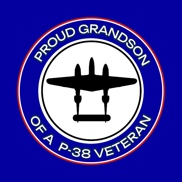 Proud Grandson of a P-38 Veteran by P-38 Lightning