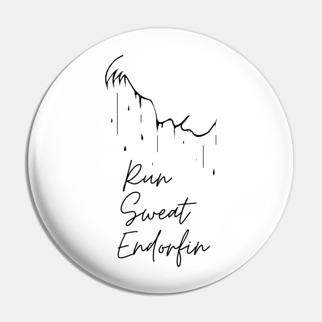 run sweat endorphin Pin by Wirrr4U