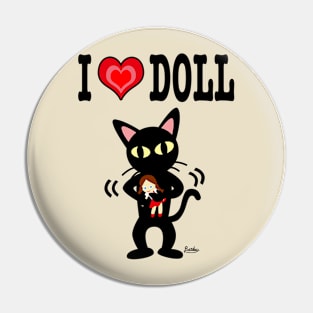 I love doll Pin