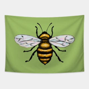 Painted Bee Tapestry