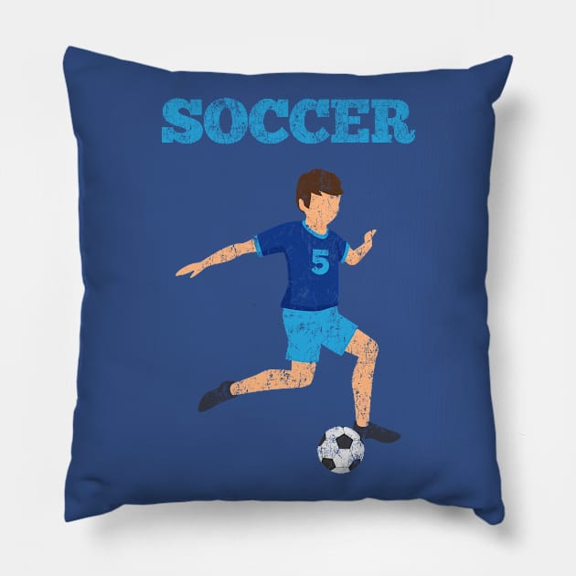 Soccer Pillow by vladocar
