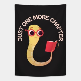 Little Bookworm Just one more chapter So many books So little time I Love Books Tapestry