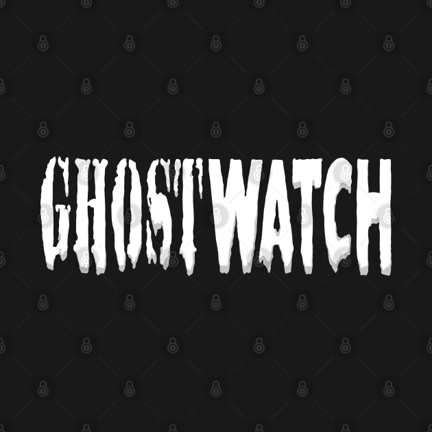 GhostWatch TV logo for dark backgrounds by BeyondGraphic