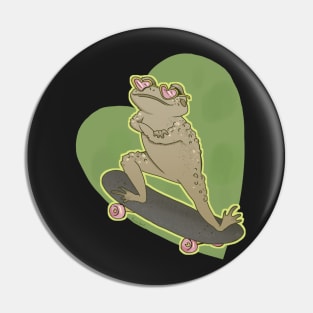 Toadally cool Pin