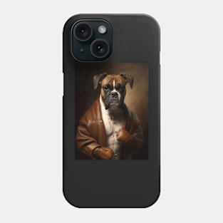 Royal Portrait of a Boxer Phone Case