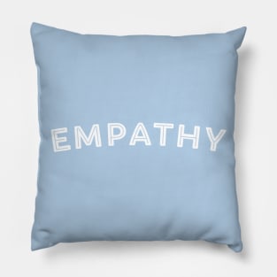 White Empathy Pillow