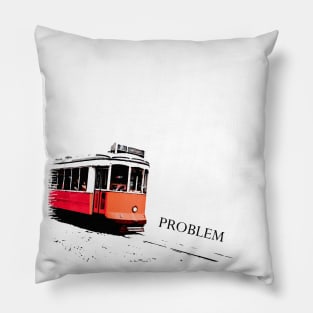 Trolley Problem Pillow