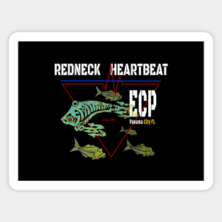 Fishing Heartbeat Stickers for Sale