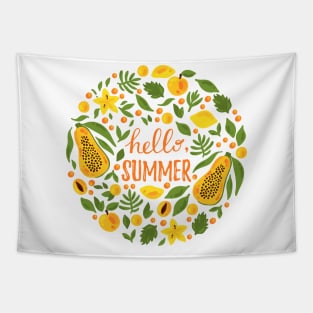 tropical fruits Tapestry