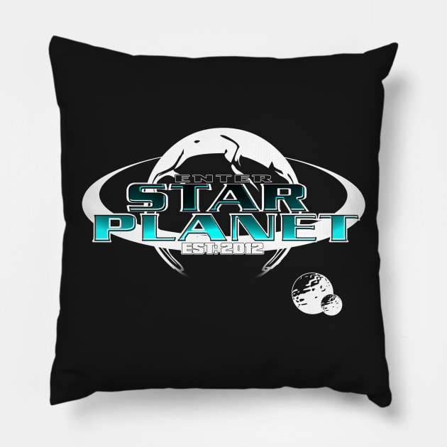 Starplanet Logo Pillow by Enterstarplanet01