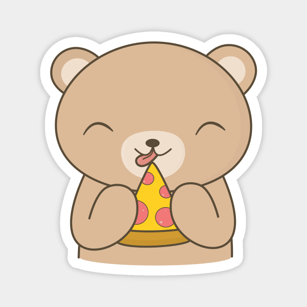 Pizza Loving Cute Bear TShirt Cute Bear TeePublic