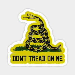 Libertarian gadsden flag dont tread on me Magnet