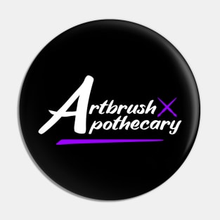 Artbrush Apothecary Logo Pin