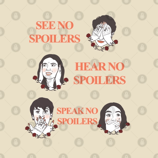 Bekah & Jess Spoilers X @tattucci by Chatty Broads Podcast Store