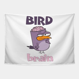 Birdbrain Design for Bird Lovers Tapestry