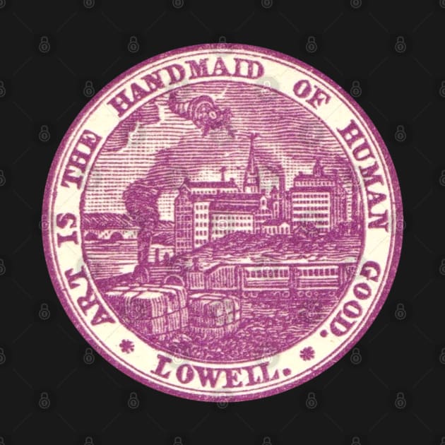 1909 City of Lowell Massachusetts Logo by EphemeraKiosk