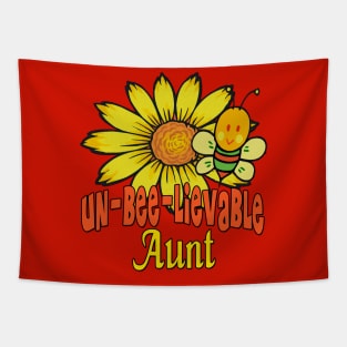 Unbelievable Aunt Sunflowers and Bees Tapestry