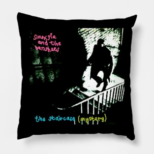 The Staircase (Mystery) Post Punk Goth Throwback 1979 Pillow