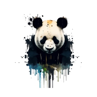 panda dripping T-Shirt