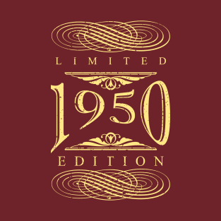 Limited 1950 Edition gold T-Shirt