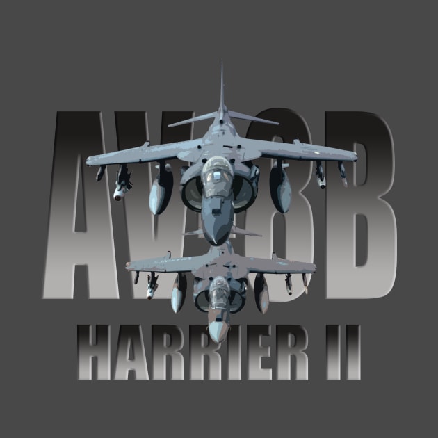 AV-8B Harrier II by Caravele
