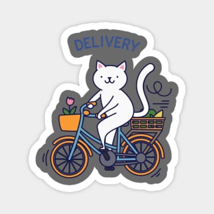 cat delivery Magnet