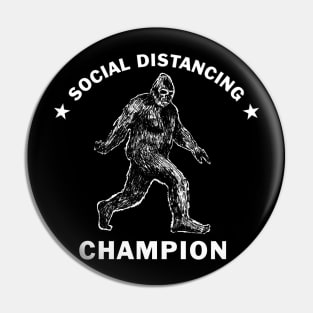 Social Distancing Champion Pin