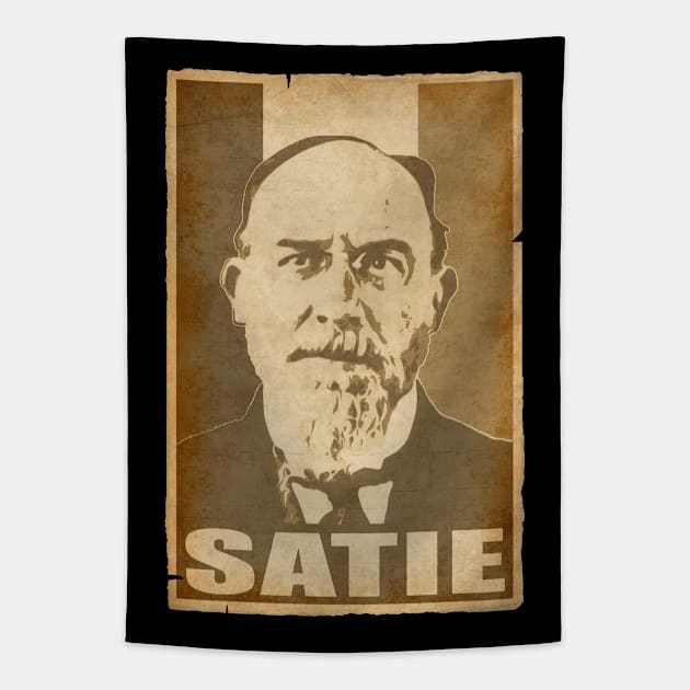 Erik Satie French Tapestry by Nerd_art