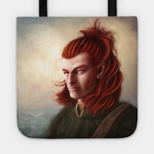 Wild Elf Golden Cat Eye Portrait Tote