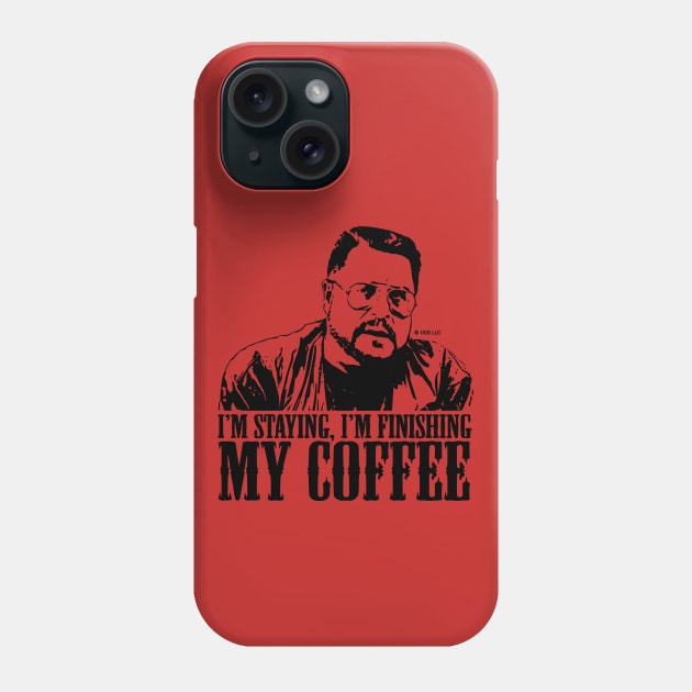 Walter Sobchak Phone Case by valentinahramov