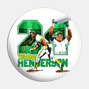 Rickey Henderson Tee T-shirt Pin