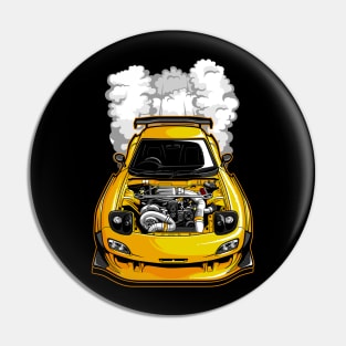 Mazda RX7 Burnout Pin